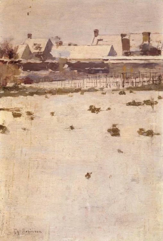 Inverno pomeriggio a Barbizon